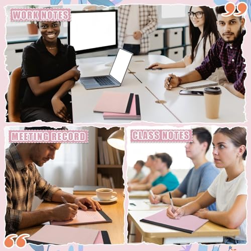 Lincia 6 Pcs Legal Pads Landscape Notebook, Soft Color - color: Soft Color