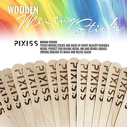 Disposable Epoxy Resin Mixing Cups (100-Pack) Clear Plastic 10-Ounce for Measuring Paint Epoxy Resin Art Supplies - Graduated Measurements in ML and OZ - size: 100x 10-ounce