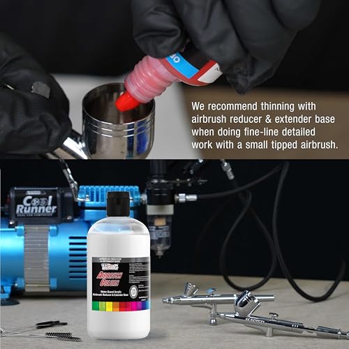U.S. Art Supply 16-Ounce Airbrush Thinner Reducer and Extender Base