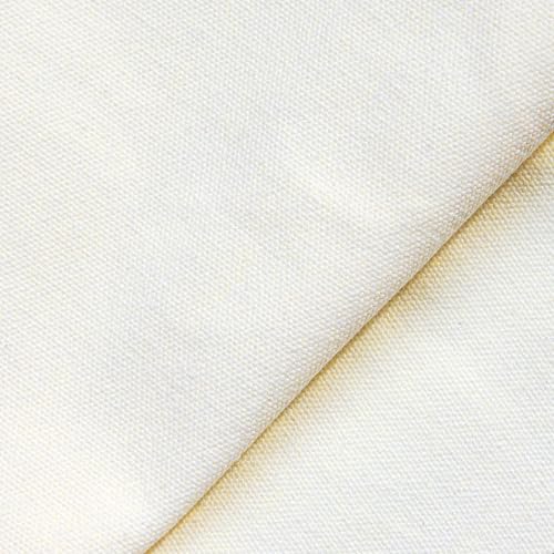 12oz Heavy Duty Cotton Canvas Fabric, Thickend Cotton Duck Cloth, 1 Yard - color: Beige, size: 1 Yard Pre-cut