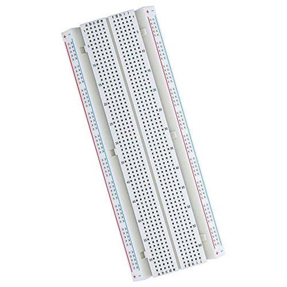 MCIGICM Breadboards, 2Pcs 830 Point & 2Pcs 400 Point Solderless Bread Board | for Proto Shield Distribution Connecting Blocks