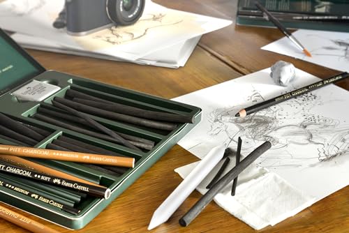 Faber-Castel 24 Piece Pitt Charcoal Set