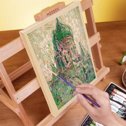 MEEDEN Unfinished Wood Canvas Board:18x18 Canvas Panel Pack of 2 | 1-1/2" Deep Wooden Panel Board, Blank Cradled Wood Art Board for Painting - Rectangle - size: 18"x18"- 2 Pack