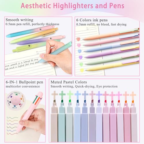 SHINYHARBOR 52Pcs Bible Study Supplies, Multicolor - color: Multicolor