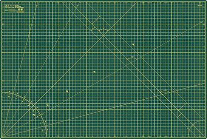 Elan Cutting Mat A1 Green, Large Self Healing Cutting Mat 24 x 36 Inch, 5-Ply Craft Board Green, Hobby Board for Crafts 24x36 Inch - style: 36 x 24"