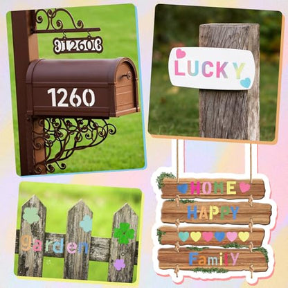 2 Inch Letter Stencils Symbol Numbers Craft Stencils, 63 Pcs Reusable Alphabet Templates Interlocking Stencil Kit for Painting on Wood, Wall, Fabric, Rock, Sign, DIY Art Projects (Letter and Number) - style: Letter and Number