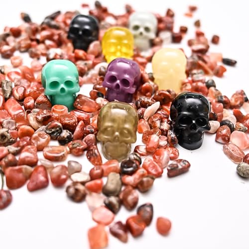 Skull Crafting Molds, Set of 10 Halloween Skull Resin Molds - color: 10PCS Mini 3d Skull