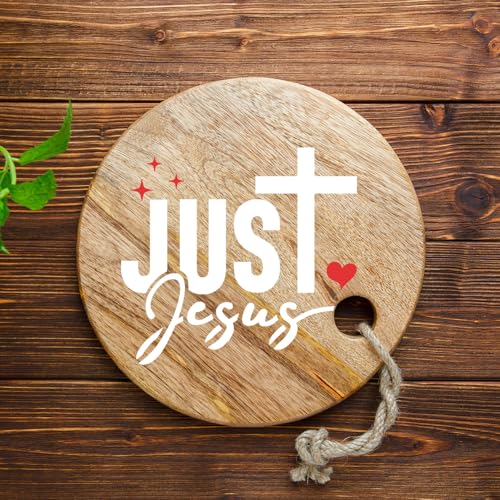 Christian Stencils for Painting Bible Stencils 3" | Reusable Bible Verse Relijous Stencil for Crafts Journaling Wood DIY Decor - style: Christian 3"