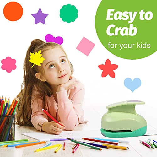 Craft Hole Punch 9 Pcs 5/8 Inch Paper Punches for Crafting Hole Punch Shape - style: 9 Different pattern 5/8 Inch Set 3