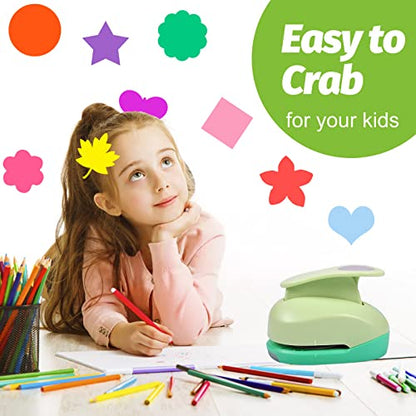 Craft Hole Punch 9 Pcs 5/8 Inch Paper Punches for Crafting Hole Punch Shape - style: 9 Different pattern 5/8 Inch Set 3