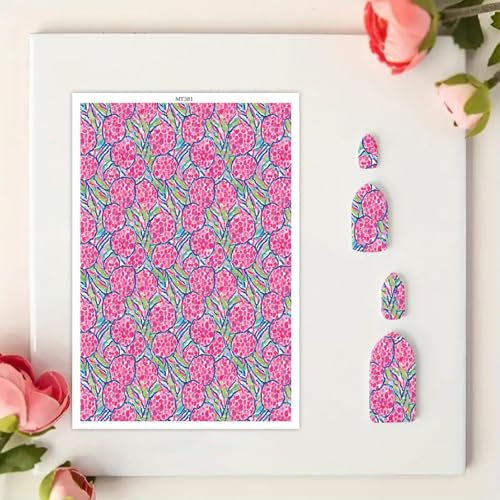 10 Pcs Floral Polymer Clay Transfer Paper for DIY Earrings, Lotus Flowers Double-Sided Water Clay DIY Mold, Disposable Clay Transfer Sheets for DIY Jewelry Making Decoration 5.82X3.93 inch - color: Lotus
