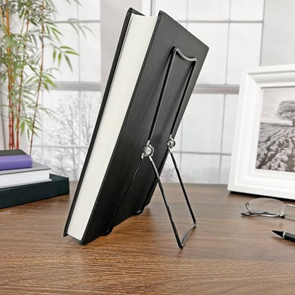 GIBSON HOLDERS 6AC Adjustable Black Wire Display Easel, 3.5" W x 4.5" D x 9.25" H, Pack of 12 - size: 12-Pack
