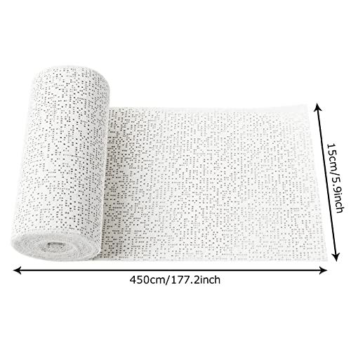 6 Pack Plaster Gauze Bandage for Hobby Craft, Each Roll 6” x 180” Plaster Cloth Rolls Bulk, Cloth Gauze Bandage for Masks, Scenery, Belly Cast (6 Inch x 15Ft/ 5yd)