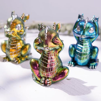 LET'S RESIN Dragon Resin Molds, 3 Pcs Lively 3D Animal Silicone Molds