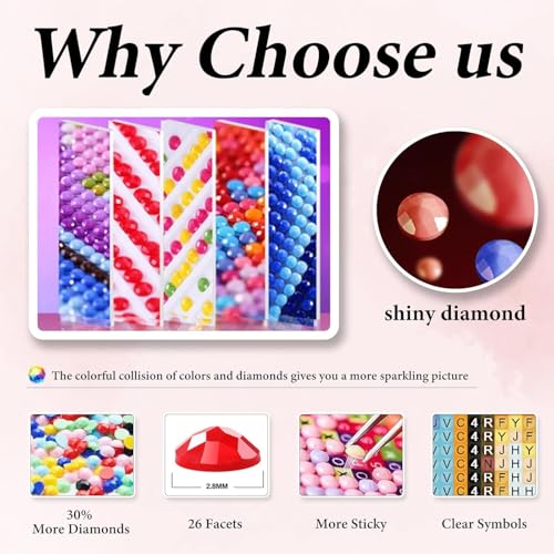 WNPOKN Religious Cross Diamond Art Kits for Adults 12 x 16inch | Cross with Flowers and Book 5D Diamond Painting Kits,Diamonds Dot Gem Art Craft Kits for Home Wall Decor