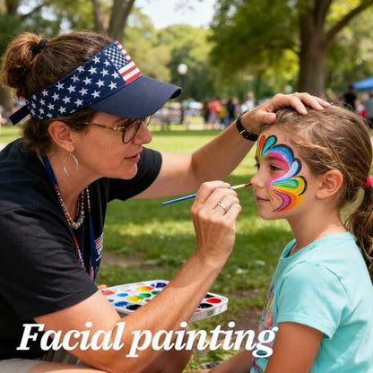 6 Pack Reusable Face Painting Practice Boards | A4 Size Stencil Sheets with 50+ Designs for Kids, Beginners | Party Artist Training Kit & Skill Guide