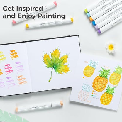 Ohuhu 6.3"x6.3" Marker Paper Pad Art Sketchbook for Drawing and Sketching - size: 6.3" x 6.3"