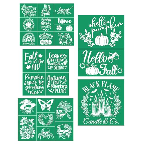 4PCS Sunshine Self-Adhesive Silk Screen Stencils,Sunflowers Screen Printing Stencils for Craft Flowers Chalk Stencil Transfers Reusable Stencils for Painting on Wood T-Shirt Fabric Xmas Sign - color: 4PCS Sunshine