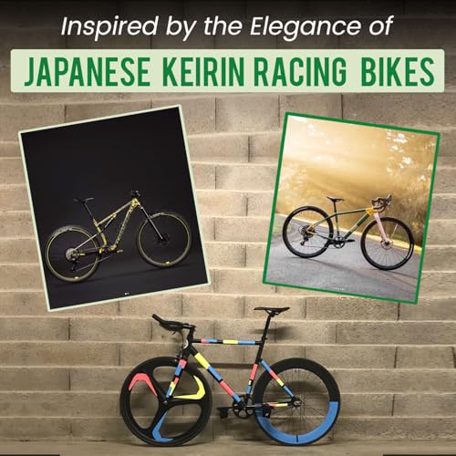 Spray.Bike Keirin Flake Finishing Coat - Matataku Green, 400ml | Metal Flake Spray Paint Coating | Glitter Spray Paint Topcoat for Steel, Aluminum - color: Flake Green
