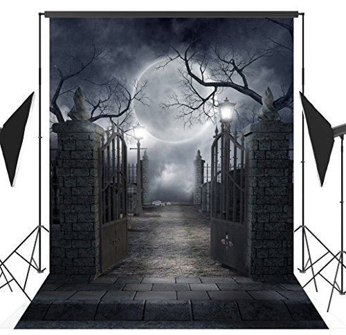 5X7FT Halloween Theme Pictorial Cloth Customized Photography Backdrop Background Studio Prop TP17A - size: 5'x7'