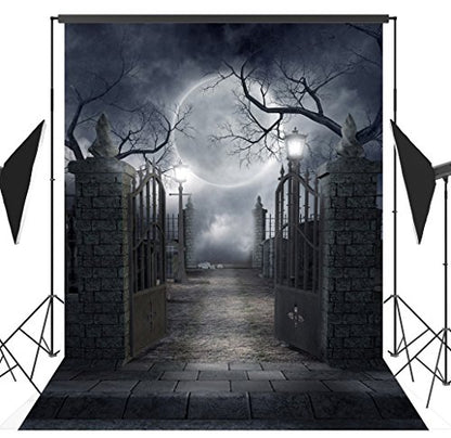 5X7FT Halloween Theme Pictorial Cloth Customized Photography Backdrop Background Studio Prop TP17A - size: 5'x7'