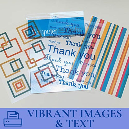 Computer Grafix Inkjet Film, Clear, 8.5 x 11 in, Pack of 6 - color: Clear, size: Pack of 6 (8.5" x 11")