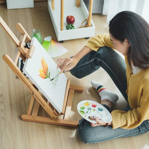 ESRICH Stretched Canvas for Painting, 24 Multi Pack 11x14, 8x10, 5x7(8 of Each) Blank Canvases for Painting, Primed Paint Canvas for Oil Paint, Acrylic Paint, for Beginners, Artists. - size: 24 Packs - 3 Sizes (5x7 8x10 11x14)
