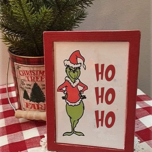 Christmas Letter and Number Stencils for Painting on Wood - Reusable Alphabet Stencils for Crafts, Signs, and DIY Art Projects