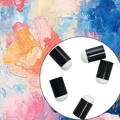 30 Pcs Finger Painting Sponge Daubers, Craft Drawing Sponges for Art, Ink Crafts, Face Painting, Card Making, and Creative DIY Projects