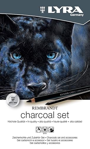 Lyra Rembrandt Charcoal Set - color: Charcoal Set, Assorted Pencils And Accessories