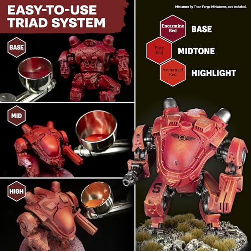 The Army Painter, Airbrush Starter Bundle, 12x18ml Air Acrylic Model Paints | Air Beginner Set incl. 1x100ml of each Cleaner, Medium, Anti-Shine Matt Varnish & Grey Primer, 1 Brush for Miniature Painting - color: Airbrush Starter Bundle