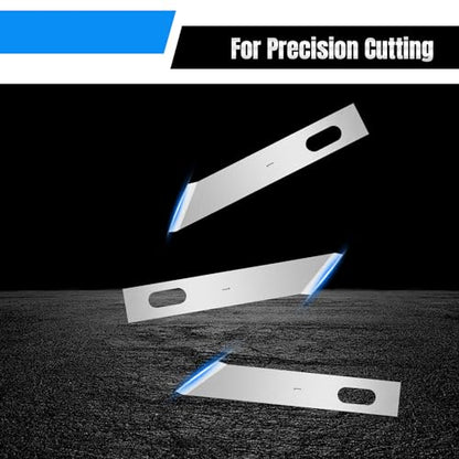 120 Pcs Exacto Knife Blades, #1 High Carbon Steel Hobby Knife Blade Refills Hobby Knife Replacement Blades for Craft, Scrapbooking, Stencil - size: #1