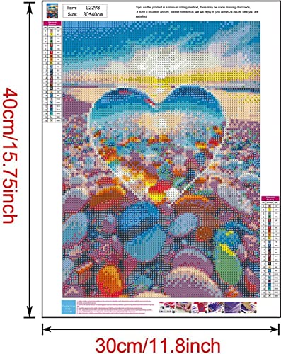 Clendo 12 Pack Diamond Painting Kits for Adults,5D Landscape Diamond Art Kit for Beginners, DIY Paint with Diamonds Round Full Drill Paintings Gem Art for Home Wall Decor Inch12X16