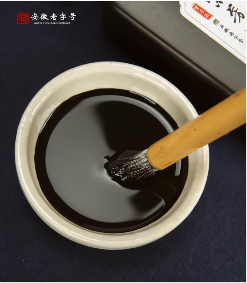 Sumi Ink, Chinese Calligraphy Ink, Liquid Black Carbon Ink, Manga Ink (500ml (17oz), Black) - size: 16.9 fl oz