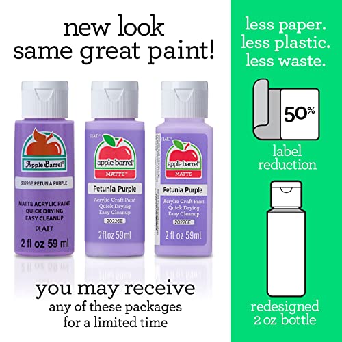 Apple Barrel Acrylic Paint, Berry Red (Pack of 3) 2 oz, 20525EA- (Pack of 3) - color: Berry Red, size: 2 Fl Oz (Pack of 3)
