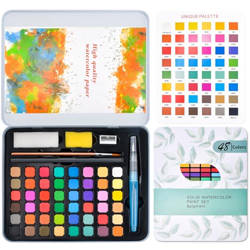 Stocking Stuffers Birthday Valentines Day Gifts Watercolors Paint Set