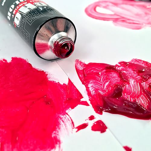 Soho Urban Artist Oil Paint - 2 Pack, Crimson Red 2 Pack - 170 ml Tube - Best Valued Oil Colors for Painting with Excellent Pigment Load - color: Crimson Red
