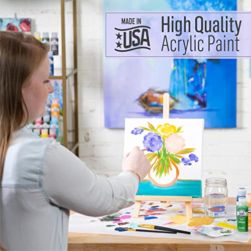 FolkArt Acrylic Paint, 8oz, Daffodil Yellow - color: Daffodil Yellow, size: 8 Fl Oz (Pack of 1)