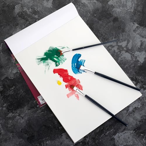 Mr. Pen- Disposable Paint Palette Paper Paint Pad, 9"x12", 40 Sheets - size: 9" x 12", 2 Pack