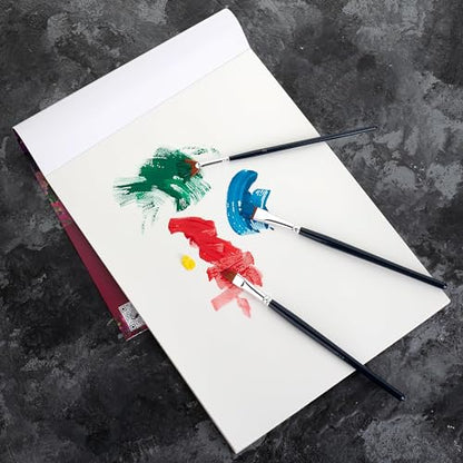 Mr. Pen- Disposable Paint Palette Paper Paint Pad, 9"x12", 40 Sheets - size: 9" x 12", 2 Pack