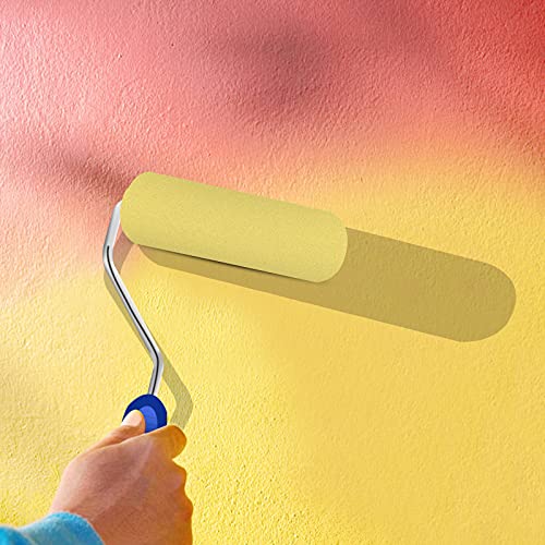 Mister Rui 30 Pack 4 Inch Foam Paint Roller Covers | Small Sponge Roller 4 Inch, High Density Foam Brings Smooth Finishes, Perfect for Cabinets, Cupboards, Doors - color: 30 Pcs 4" Foam Roller Cover