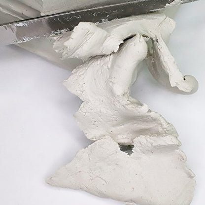 White Modelling Clay Air Dry by Mont Marte, 500g (1.1lb), Ideal Gift for Professional Artists - color: White, size: 500g - 1 Pack