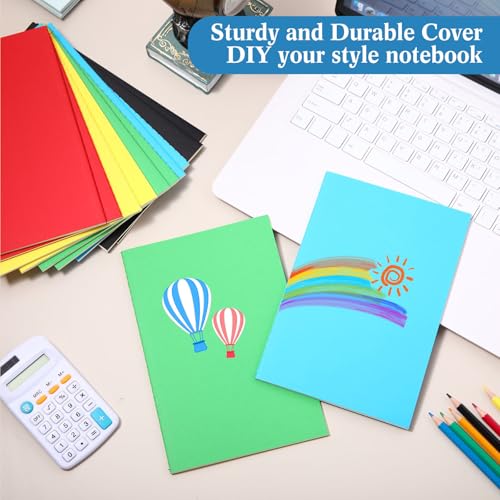 Mimorou 100 Pcs A5 Journals Notebooks Bulk,Multicolor,Lined - color: Multicolor, style: Lined