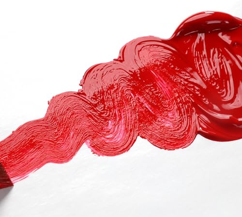 GOLDEN OPEN Slow-Drying Acrylics, Naphthol Red Medium, 5 fl. oz. Tube - color: Naphthol Red Medium, size: 5 Fl Oz (Pack of 1)