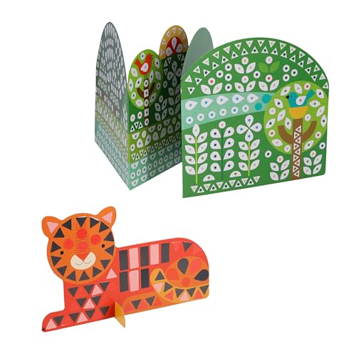 Petit Collage Mosaic Sticker Activity: Animal Friends