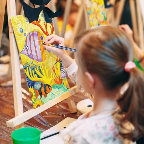 12-Pack 11x14 inch Canvas Boards for Painting, Canvas Panels for Kid & Adults 100% Cotton Gesso Primed Art Painting Supplies for Acrylic, Oil, Tempera & Watercolor - size: 12 Packs-11x14IN