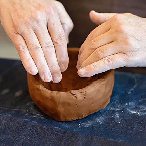 Activa Supreme Artist's Air-Dry Clay, Terracotta, 3.3 lbs (1.5 kg) | Ultra-Fine & Exceptional Plasticity for Studio, Classroom & Hobby Use - color: Terra Cotta, size: 3.3 Pounds