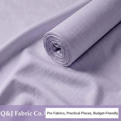 Bird Eye Mesh Jersey 5 Yards 65" Wide Light Purple - color: Light Purple, size: 65'' x5 yard