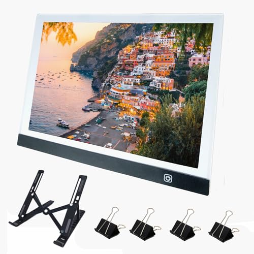 A3 LED Light Pad for Diamond Art, Sketching, Painting - Adjustable Brightness, Sketching, Tracing - USB Powered Complete Art Light Board Kit with Pad Stands and Clips - size: A3 Kit