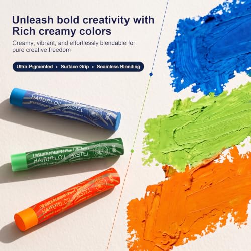 rubens Oil Pastels Set of 48 Colors, Creamy & Easy Blending - color: 48 Colors